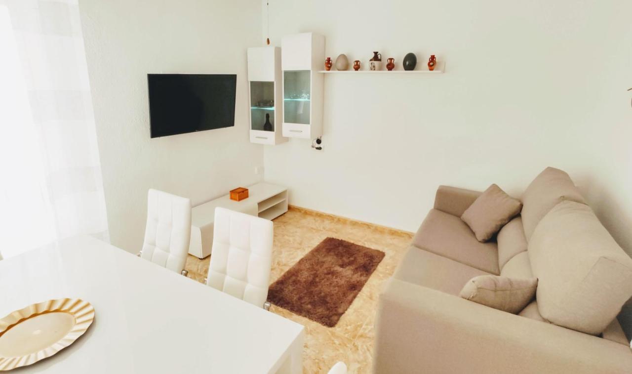 Apartamento Beautiful Flat With Sea View And Sound Of The Surf Santa Pola Exterior foto