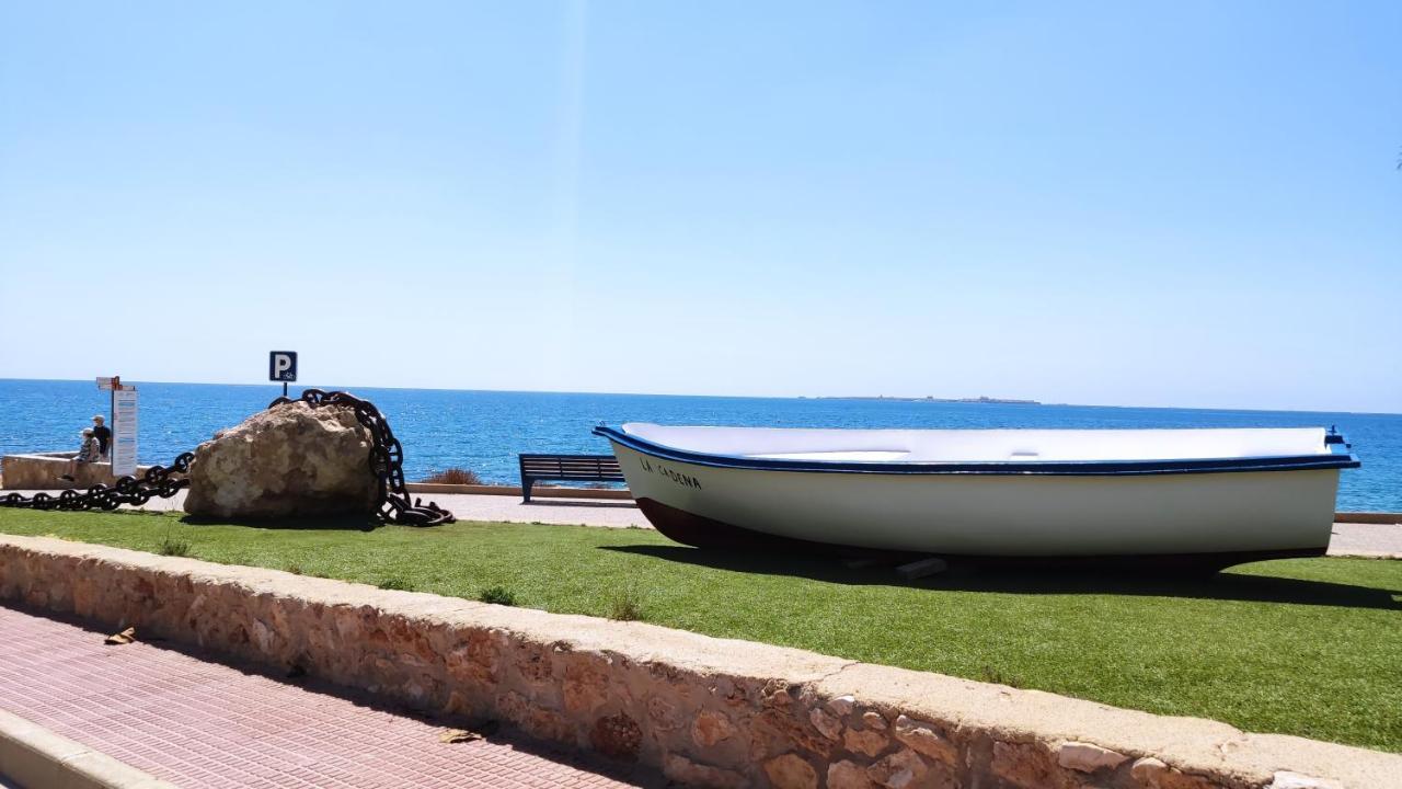Apartamento Beautiful Flat With Sea View And Sound Of The Surf Santa Pola Exterior foto