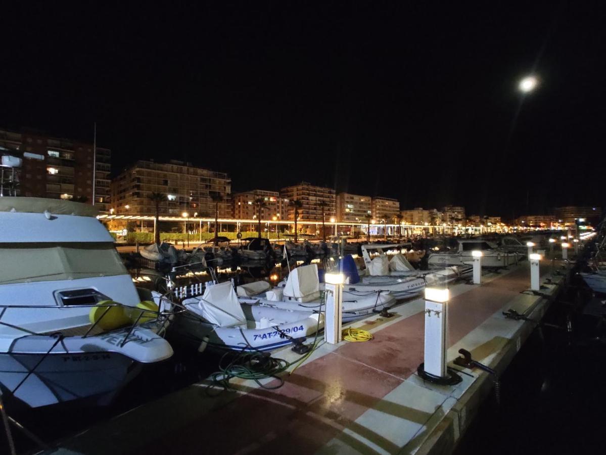 Apartamento Beautiful Flat With Sea View And Sound Of The Surf Santa Pola Exterior foto