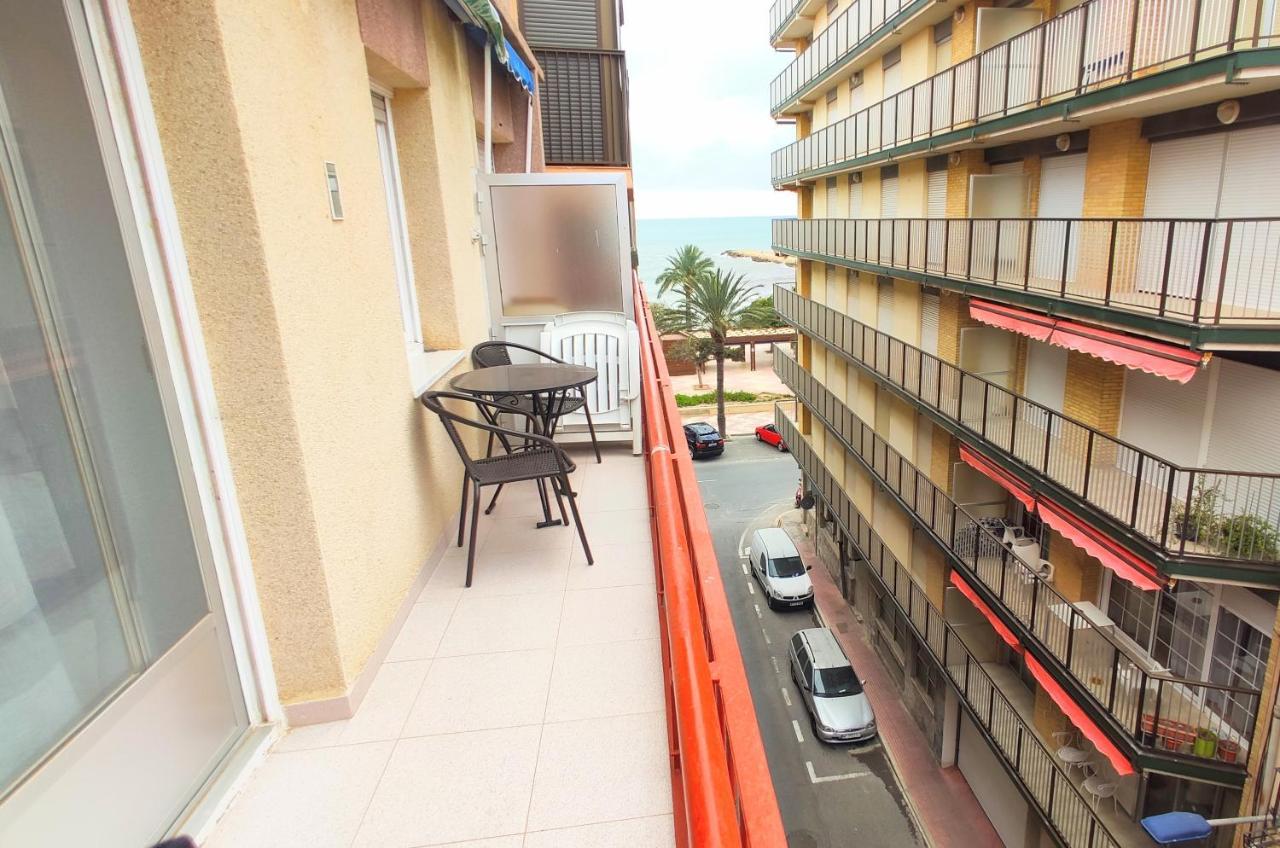 Apartamento Beautiful Flat With Sea View And Sound Of The Surf Santa Pola Exterior foto