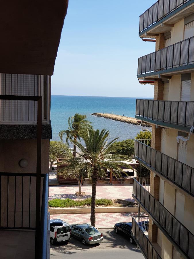 Apartamento Beautiful Flat With Sea View And Sound Of The Surf Santa Pola Exterior foto