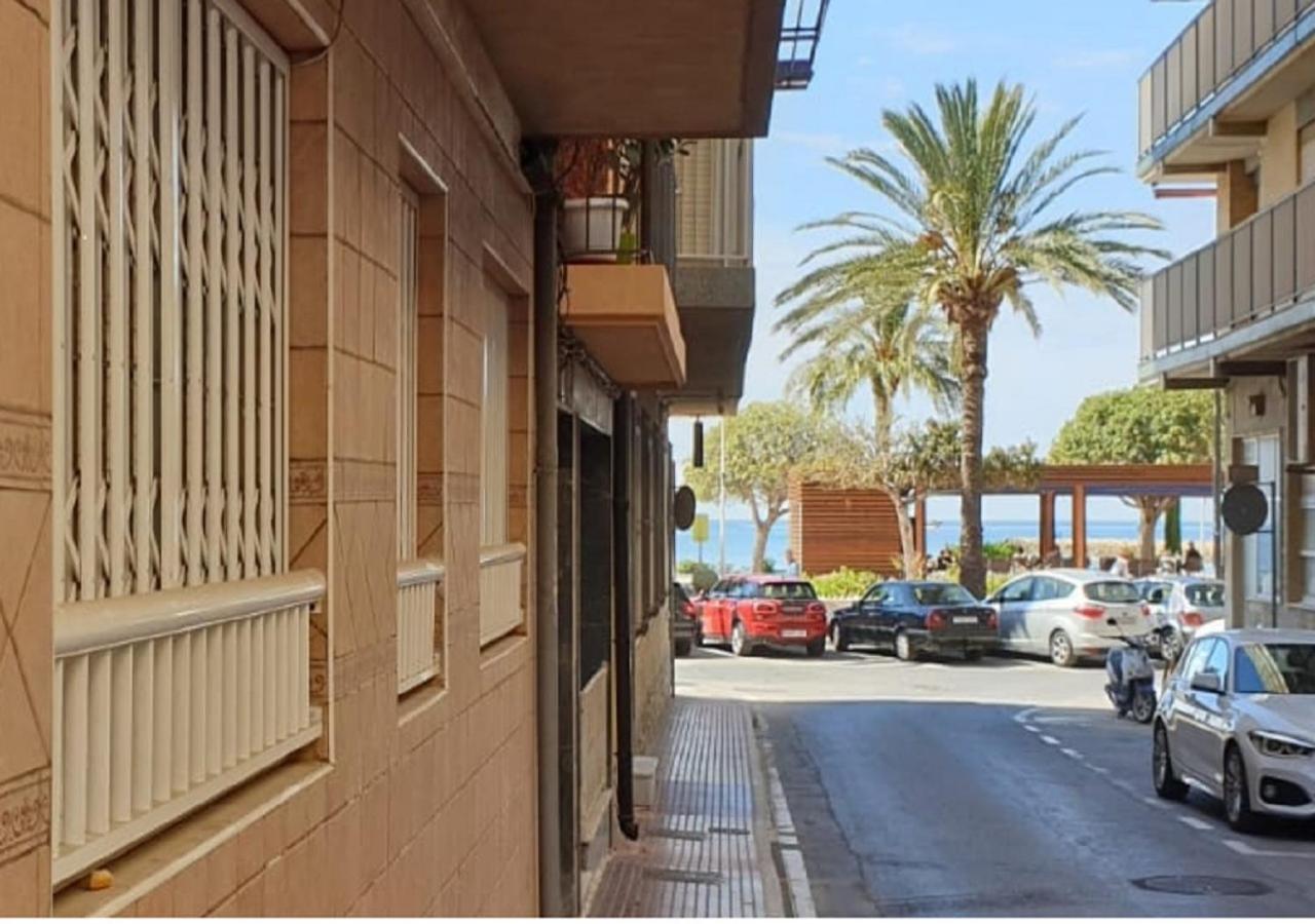 Apartamento Beautiful Flat With Sea View And Sound Of The Surf Santa Pola Exterior foto